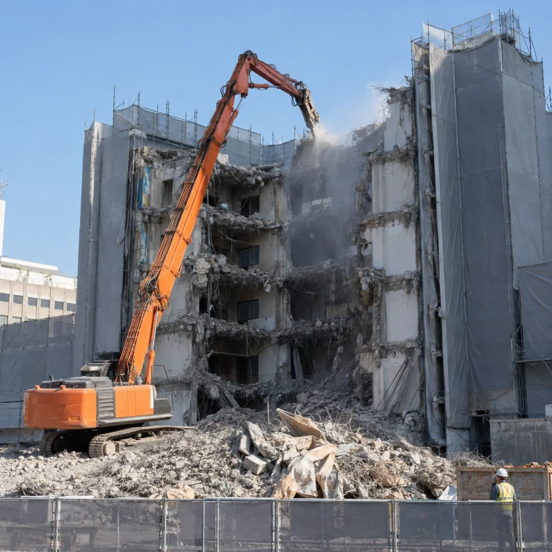大型建物の解体